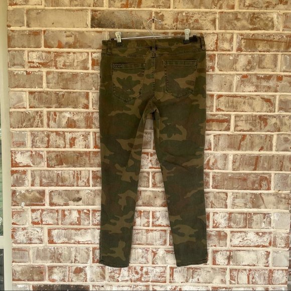 Blank NYC The Reade Skinny Crop Scout Pant Camoflauge Camo Print Jeans 29 - Picture 7 of 15